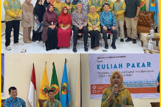 KEGIATAN PENANDATANGAN KERJASAMA DAN KULIAH PAKAR PRODI D III TEKNIK RADIOLOGI ANTARA PT. SIEMENS HEALTHINEERS INDONESIA DENGAN UNIVERSITAS AWAL BROS