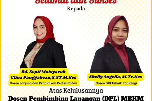 DOSEN PRODI D III TEKNIK RADIOLOGI UNIVERSITAS AWAL BROS LULUS DPL (DOSEN PEMBIMBING LAPANGAN) MBKM PROGRAM KAMPUS MENGAJAR ANGKATAN VII TAHUN 2024