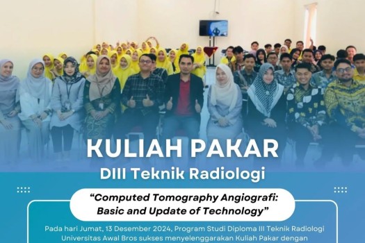 Seminar Luring Bahas Tuntas Computed Tomography Angiografi Bersama Bapak Ts. Sapuan Awang, M.Sc.