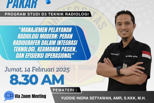 Teknologi, Keamanan, Efisiensi: Bapak Yuddie Bongkar Rahasia Radiologi Modern di Seminar Daring UAB